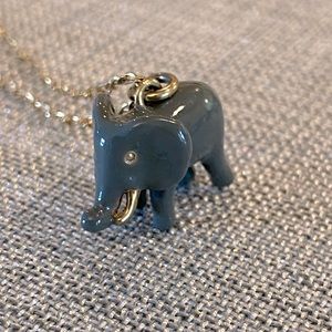 J Crew Elephant Necklace